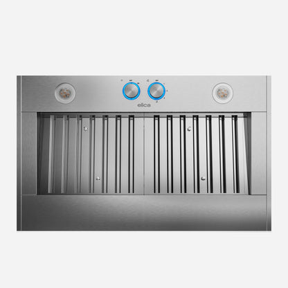 ELICA EAR628S4 AREZZO Insert Range Hood 28 1/2 wide - 600CFM in Stainless Steel - EAR628S4