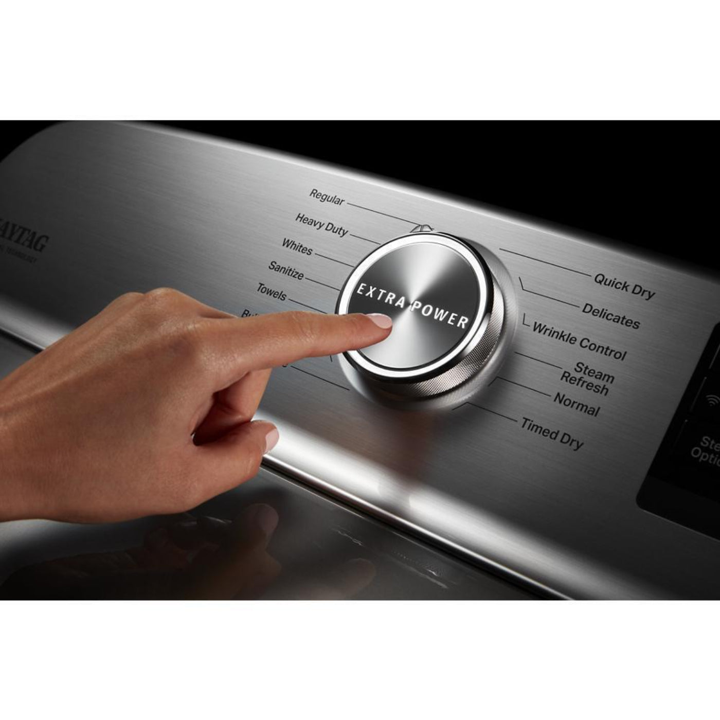 MAYTAG MGD7230HC Smart Top Load Gas Dryer with Extra Power - 7.4 cu. ft. Slate - MGD7230HC