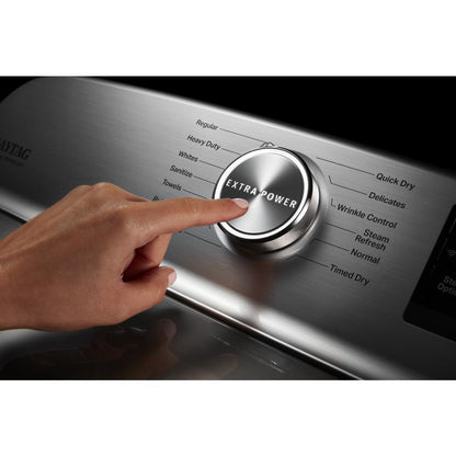 MAYTAG MGD7230HC Smart Top Load Gas Dryer with Extra Power - 7.4 cu. ft. Slate - MGD7230HC