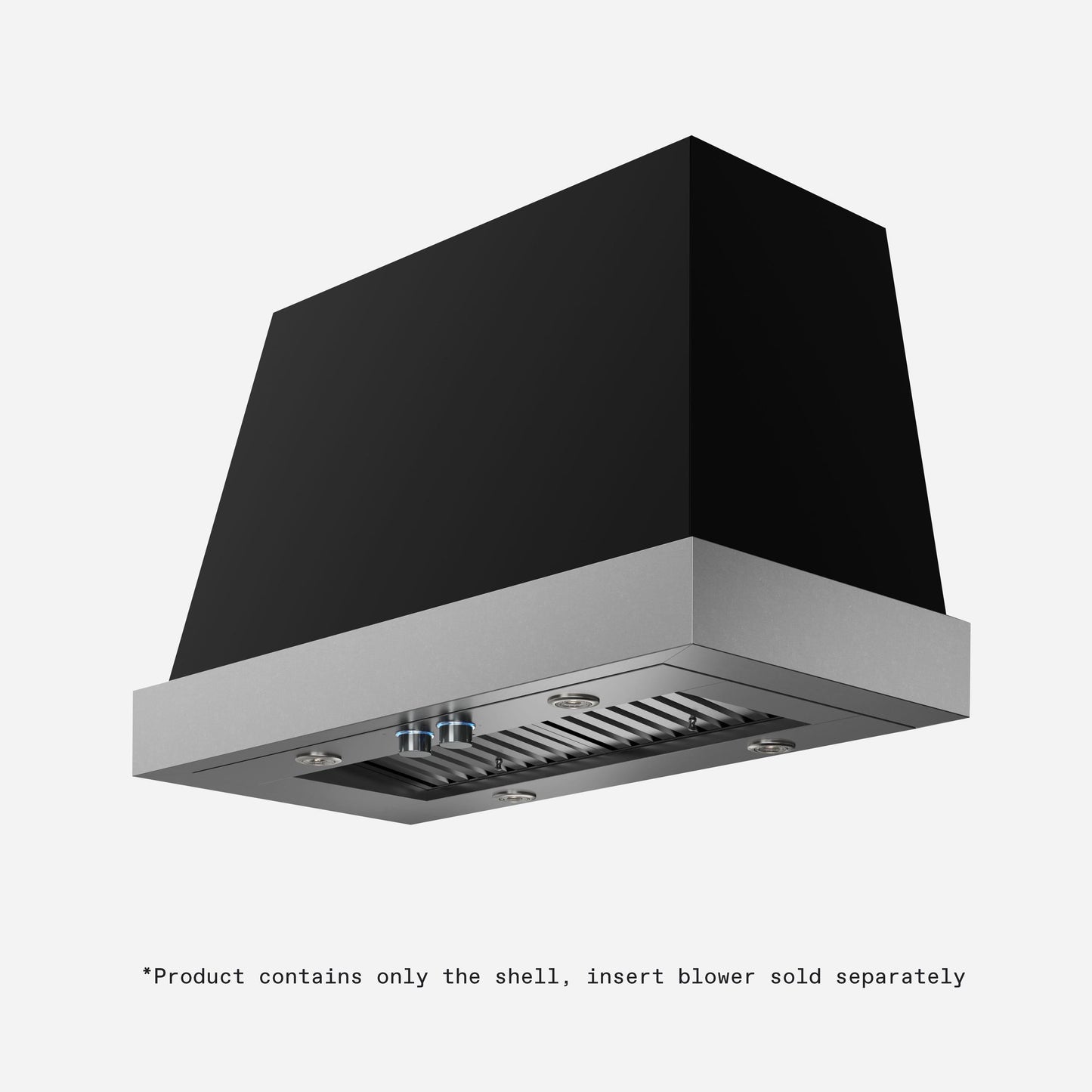 ELICA TORINO Range Hood wide - CFM Black On in Stainless Steel Look - ETNX36BL