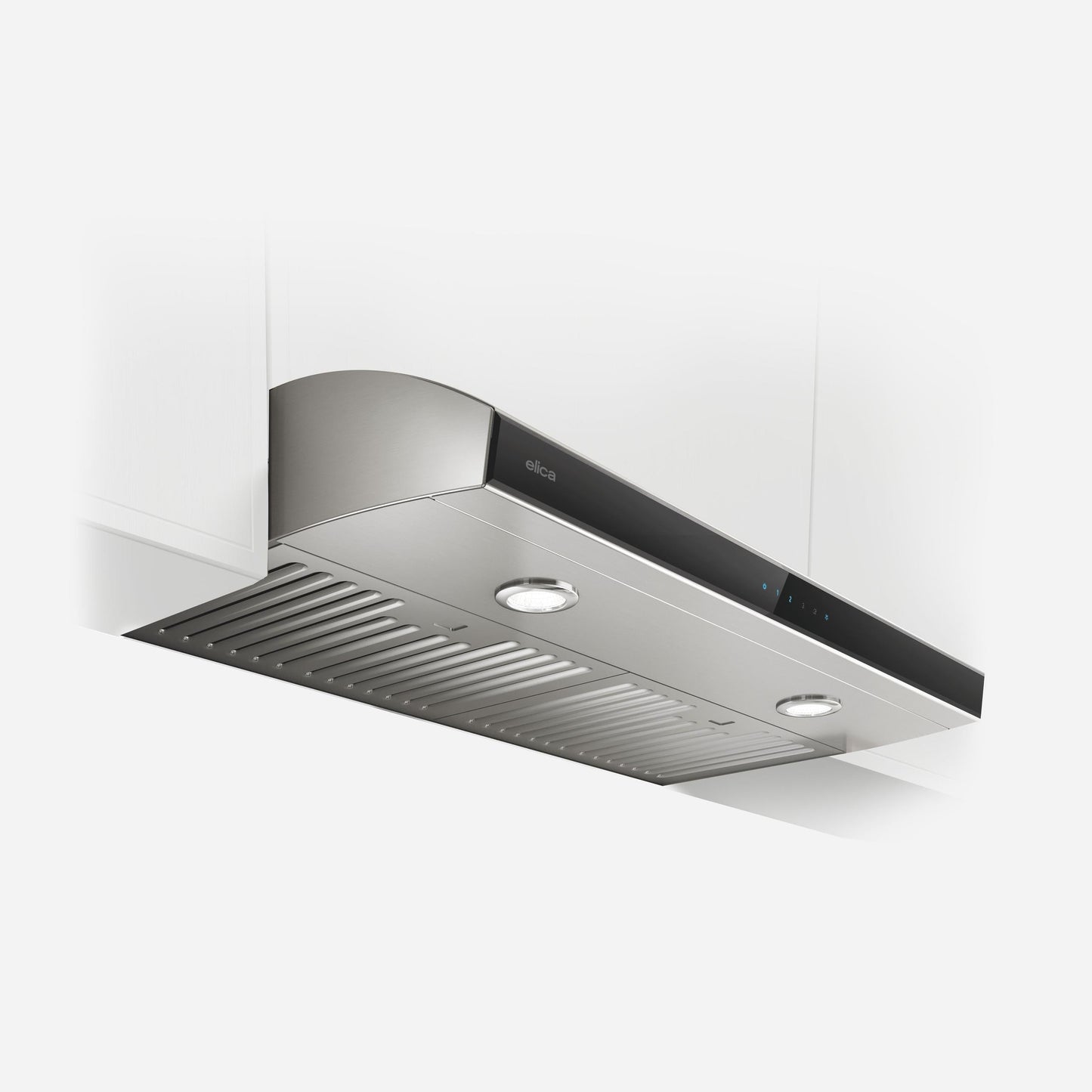 ELICA EAI436SS ARIA Undercabinet Range Hood 36" wide - 400CFM in Stainless Steel On Black - EAI436SS