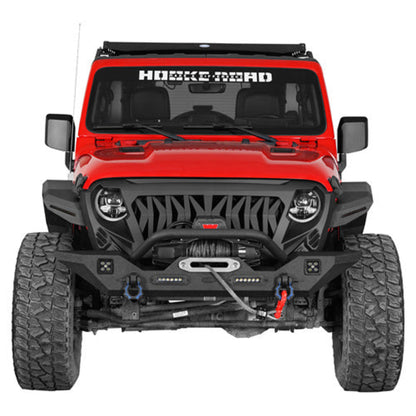 Hooke Road Front Bumper / Rear Bumper / Side Steps(07-18 Jeep Wrangler JK) - HE.2010-1&HE.3018-1&HE.2030