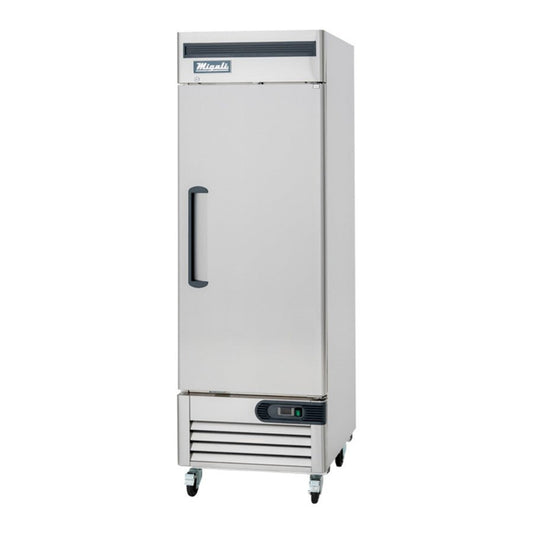 Migali C-1RB-HC 27" Bottom Mount Single Solid Door Reach-In Refrigerator 23 Cu Ft - C-1RB-HC