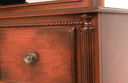 QW Amish Millcraft Fur Elise High Dresser w/ Optional Mirror - MD666DR