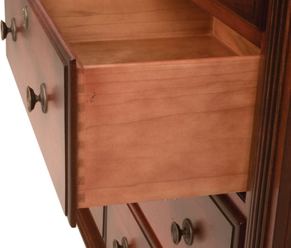 QW Amish Millcraft Fur Elise High Dresser w/ Optional Mirror - MD666DR