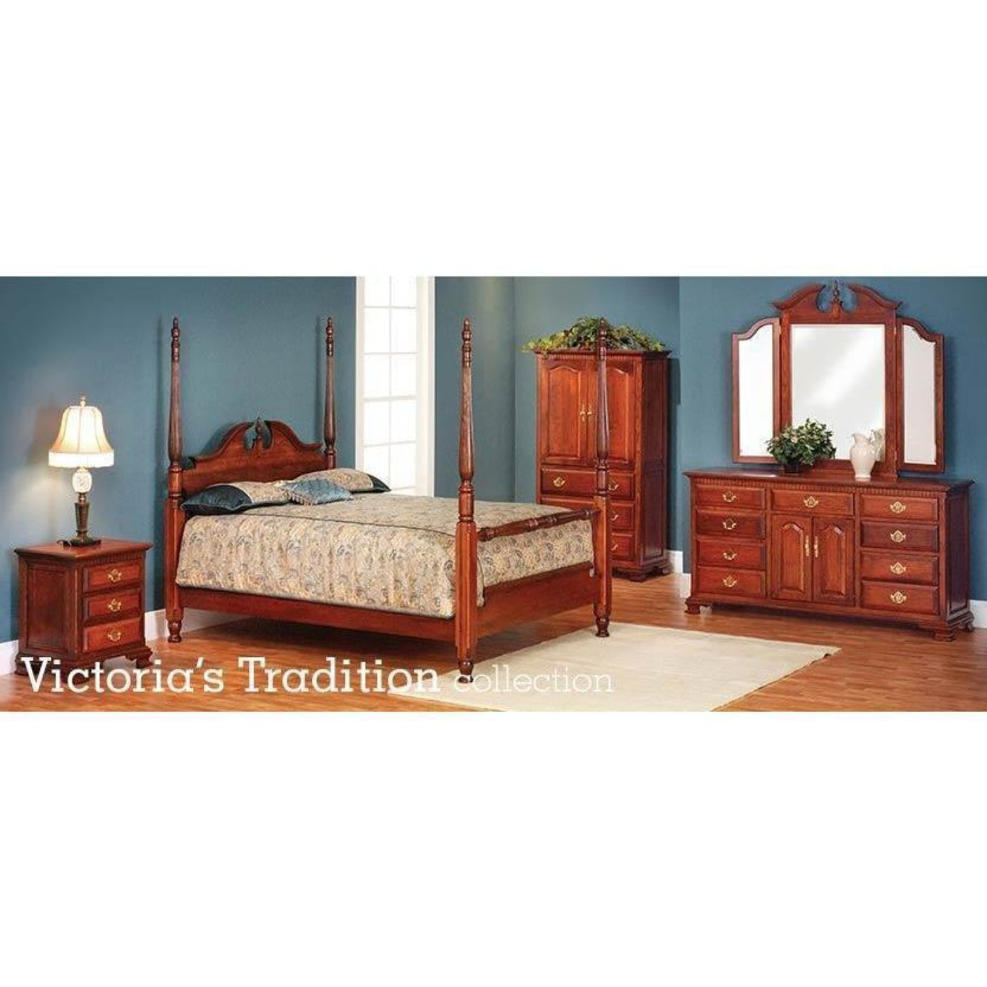 QW Amish Millcraft Victoria's Armoire - MD747AM