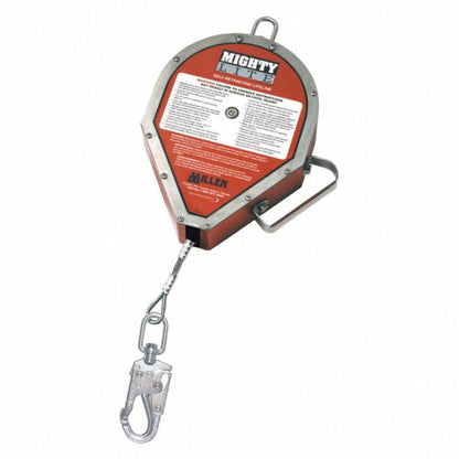 Miller Welding  Self-Retracting 100ft. Lifeline with 310lb. Capacity 100 ft - New Surplus - Miller RL100GZ7100FT