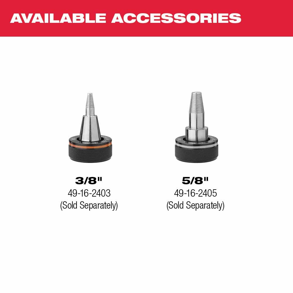 Milwaukee 2432-22 M12 ProPEX Expansion Tool Kit With 1/2", 3/4", 1" Heads