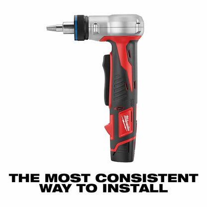 Milwaukee 2432-22 M12 ProPEX Expansion Tool Kit With 1/2", 3/4", 1" Heads