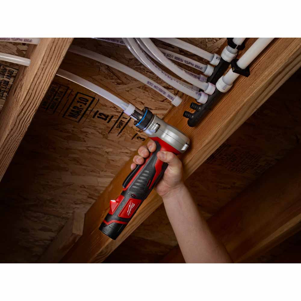 Milwaukee 2432-22 M12 ProPEX Expansion Tool Kit With 1/2", 3/4", 1" Heads