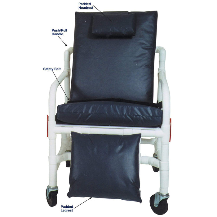 MJM 30" Wide Bariatric Reclining Geri Chair - 530-S