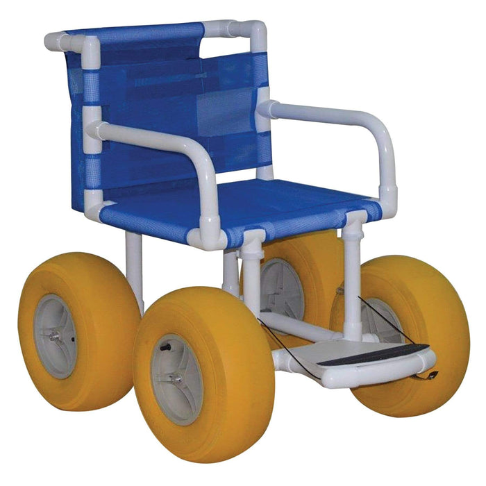 MJM All Terrain Beach Wheelchair - E720-ATC-YEL