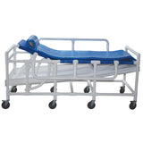 Bariatric Shower Gurney with Canvas Drain Pan