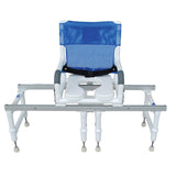 MJM Echo Dual Stationary Sliding Shower/transfer Chair - E118-SSDE-SLIDE