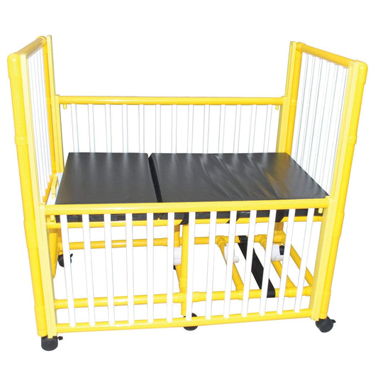 Mjm Pediatric Crib Bed with Adjustable Side Rails