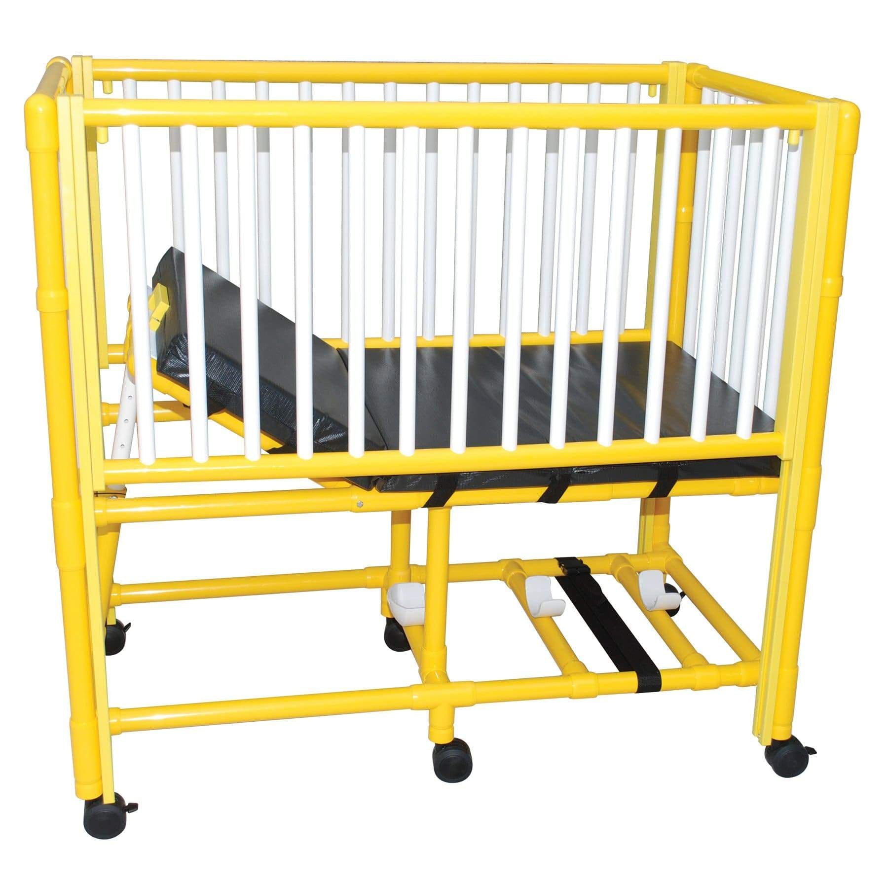 Mjm Pediatric Crib Bed with Adjustable Side Rails