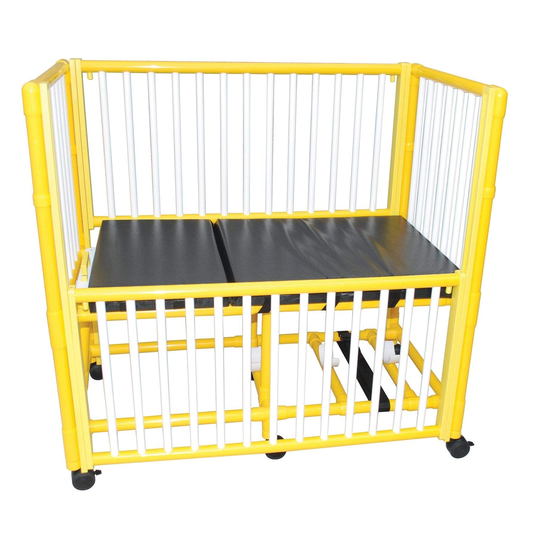 Mjm Pediatric Crib Bed with Adjustable Side Rails