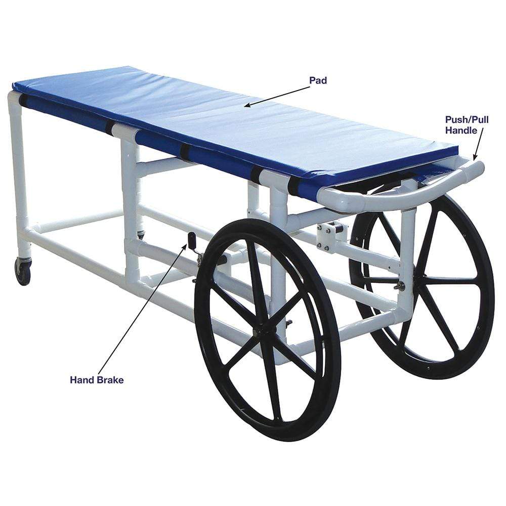 MJM Self-Propelled Reinforced Stretcher - 915-24