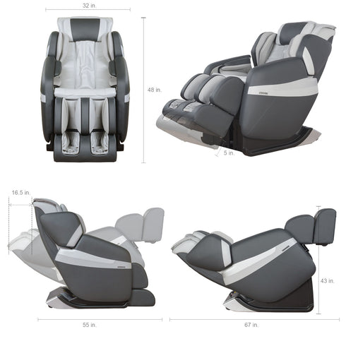 Relaxonchair MK-Classic Full Body Massage Chair Brown