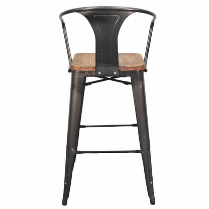 New Pacific Direct Metropolis Metal Bar Stool, (Set of 4) -  938544-GM