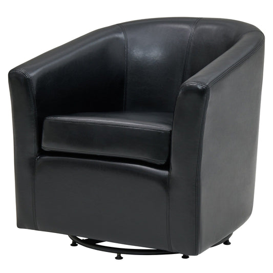 New Pacific Direct Hayden Swivel Bonded Leather Chair  - 193012B-23