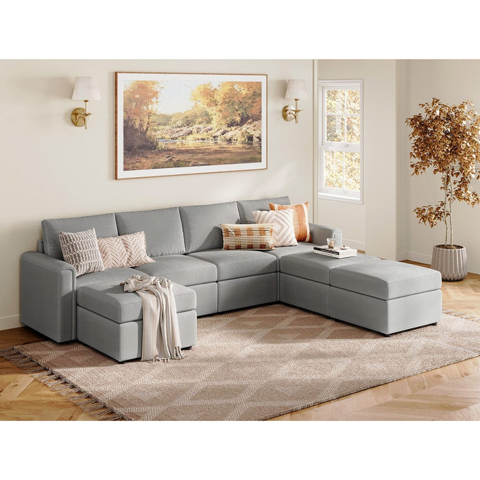 LINSY HOME RUBIK I 4 Seats with 3 Ottomans - US-LH-SPF-Sofa-S900-A11-43-0-00 Price