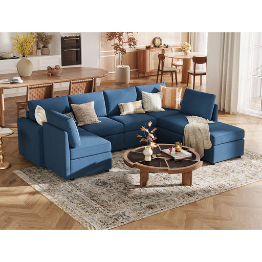 LINSY HOME RUBIK I 6 Seats with Ottoman - US-LH-SPF-Sofa-S900-A11-61-0-00 Price