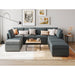 LINSY HOME RUBIK I 6 Seats with 3 Ottomans - US-LH-SPF-Sofa-S900-A11-63-0-00 Price