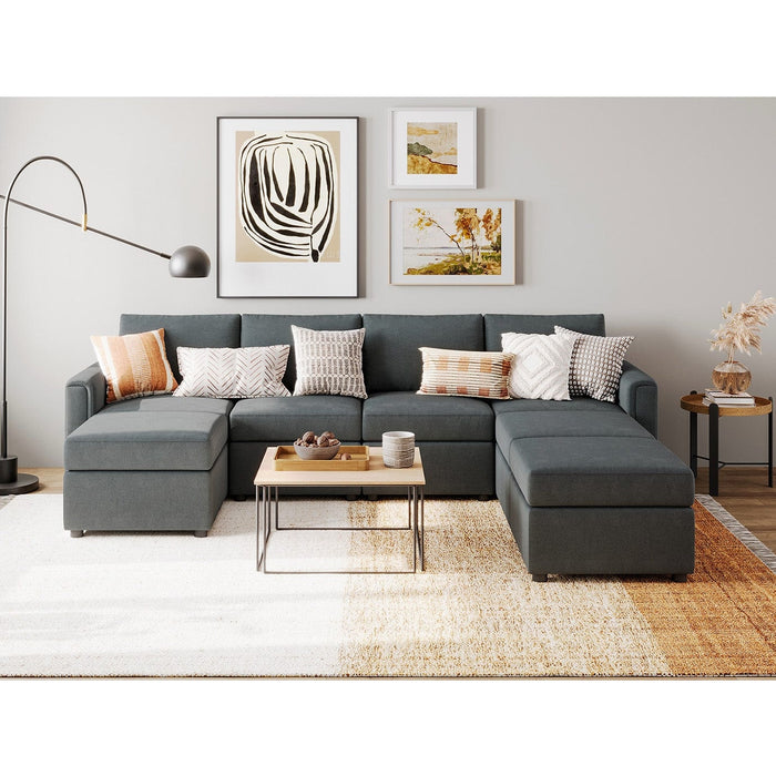 LINSY HOME RUBIK I 4 Seats with 3 Ottomans - US-LH-SPF-Sofa-S900-A11-43-0-00 Price