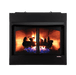 Buck Stove Model ZCBBXL Vent Free Builder Series Gas Firebox with Oak Logs