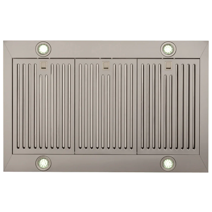Proline Modern Slim  Island Range Hood, 550 CFM 36-inch, Stainless Steel | Elite Dream Home newest 2025 Designs - PLSI 755F