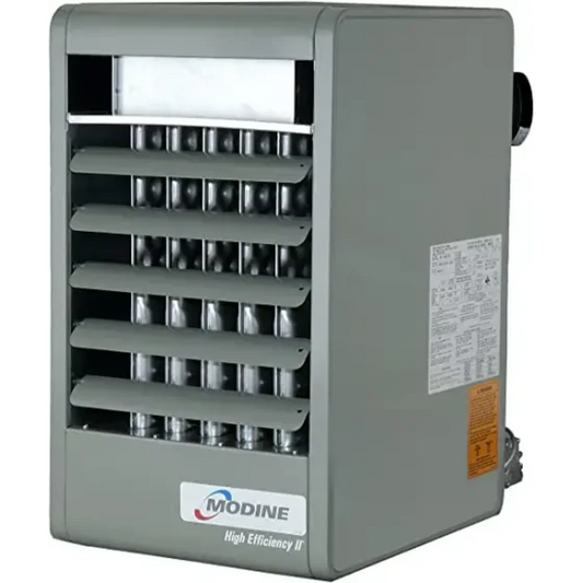 Modine Commercial Workspace Heater - 150K BTU/Intermittent Pilot Ignition/LP/Single Stage w/Aluminized Steel Heat Exchanger & Burner - PDP150AE0185