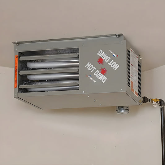Modine Hot Dawg Garage Heater - 100K BTU/Direct Spark Ignition/NG/Single Stage w/Stainless Steel Heat Exchanger