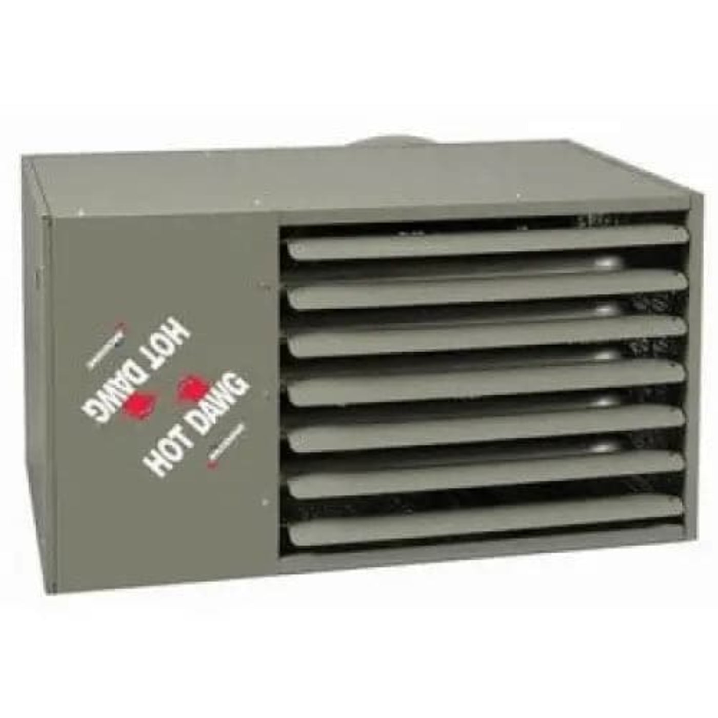Modine Hot Dawg Garage Heater - 60K BTU/Direct Spark Ignition/LP/Blower/Single Stage w/Aluminized Steel Heat Exchanger - HBD60AS0121
