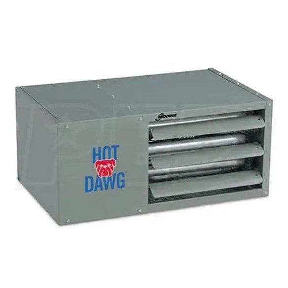 Modine Hot Dawg Garage Heater - 45K BTU/Direct Spark Ignition/LP/Separated Combustion/Single Stage w/Aluminized Steel Heat Exchanger (Copy)