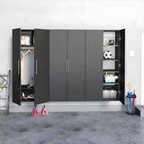 Prepac HangUps 108" Storage Cabinet 3-Piece Set K - Available in 2 Colors - WRSW-0717-3M