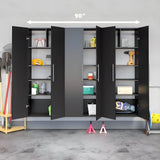 Prepac HangUps 90 inch Storage Cabinet 3 Piece Set D - Available in 3 Colors - GRGW-0704-3M