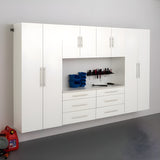 Prepac HangUps 120 inch Storage Cabinet 6 Piece Set I - Available in 3 Colors - GRGW-0709-6M