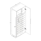 Prepac HangUps Shoe Storage - Available in 2 Colors - WSSW-0720-2K