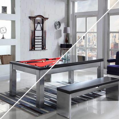 Playcraft Monaco Slate Pool Table with Dining Top - PTMONBOS07