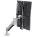 Innovative Wing Deluxe Verical/Horizontal Dual Monitor Arm Mount - 7500