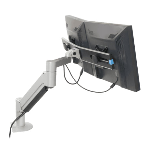 Innovative Wing Deluxe Verical/Horizontal Dual Monitor Arm Mount - 7500