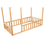 2MamaBees Montessori House Bed with Rails