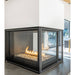 Montigo Divine Pier Three Sided Gas Fireplace