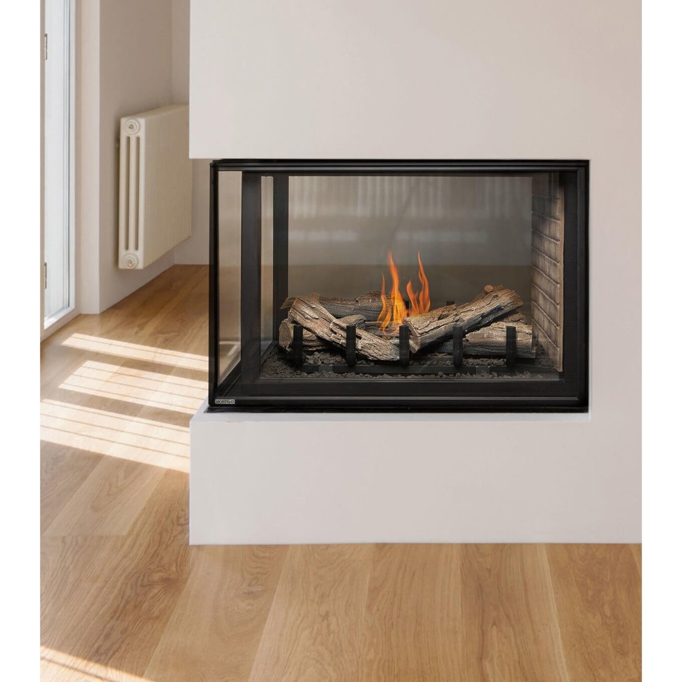 Montigo Divine Pier Three Sided Gas Fireplace - HL38PF