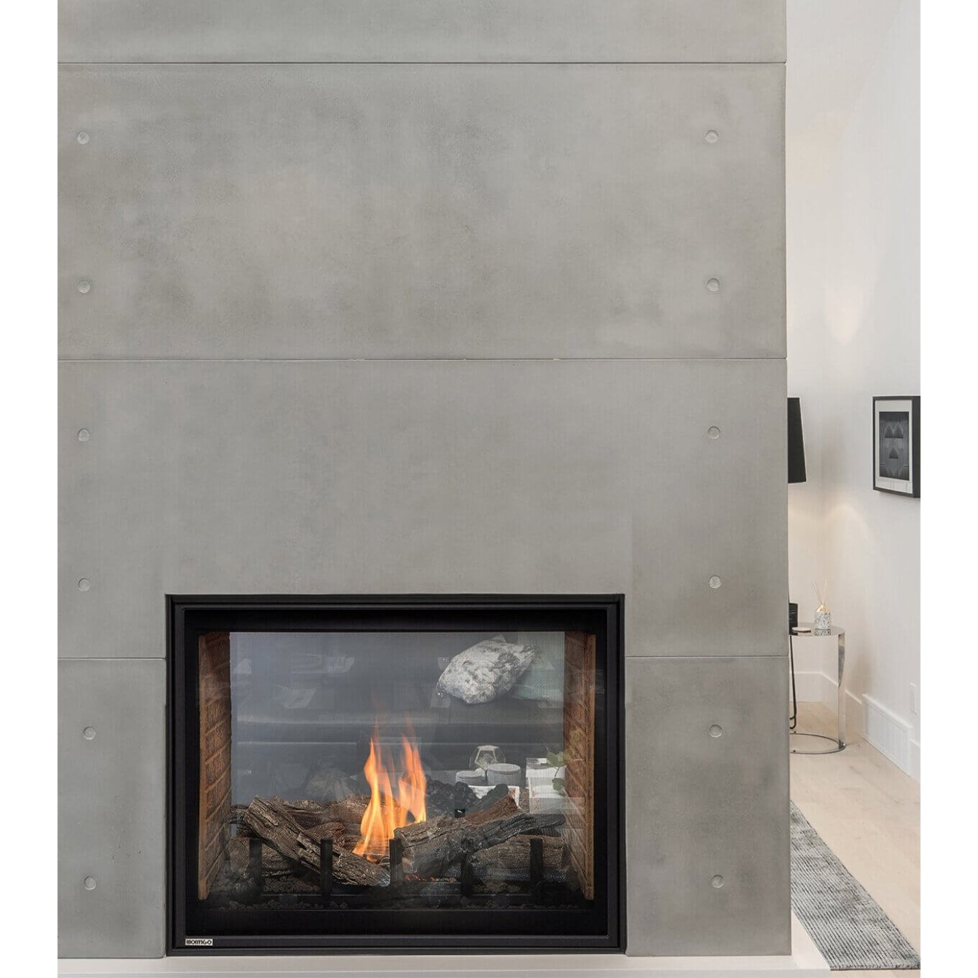 Montigo Divine 2 Sided Gas Fireplace - H38FSDN