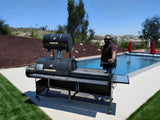 Moss Grills The American Queen Grill Smoker / Rotisserie, Charcoal - 209