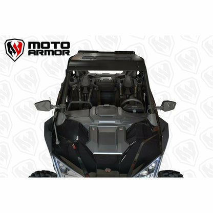 Moto Armor Polaris RZR Pro XP / Turbo R Aluminum Roof with Sunroof - MA-RZPRO-RF-2-AL-BLK