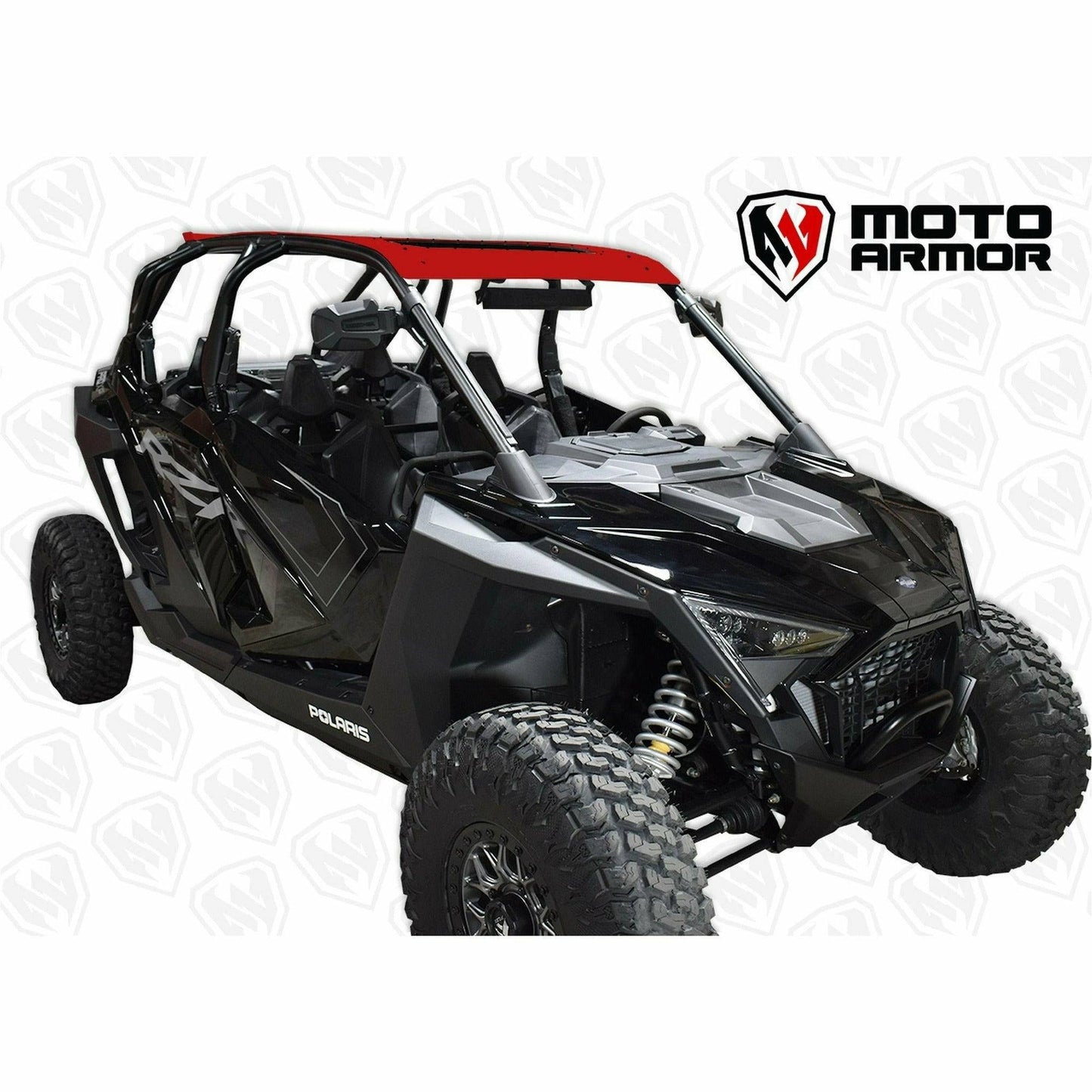 Moto Armor Polaris RZR Pro XP 4 / Turbo R 4 Aluminum Roof with Sunroof - MA-RZPRO-RF-4-AL-BLK