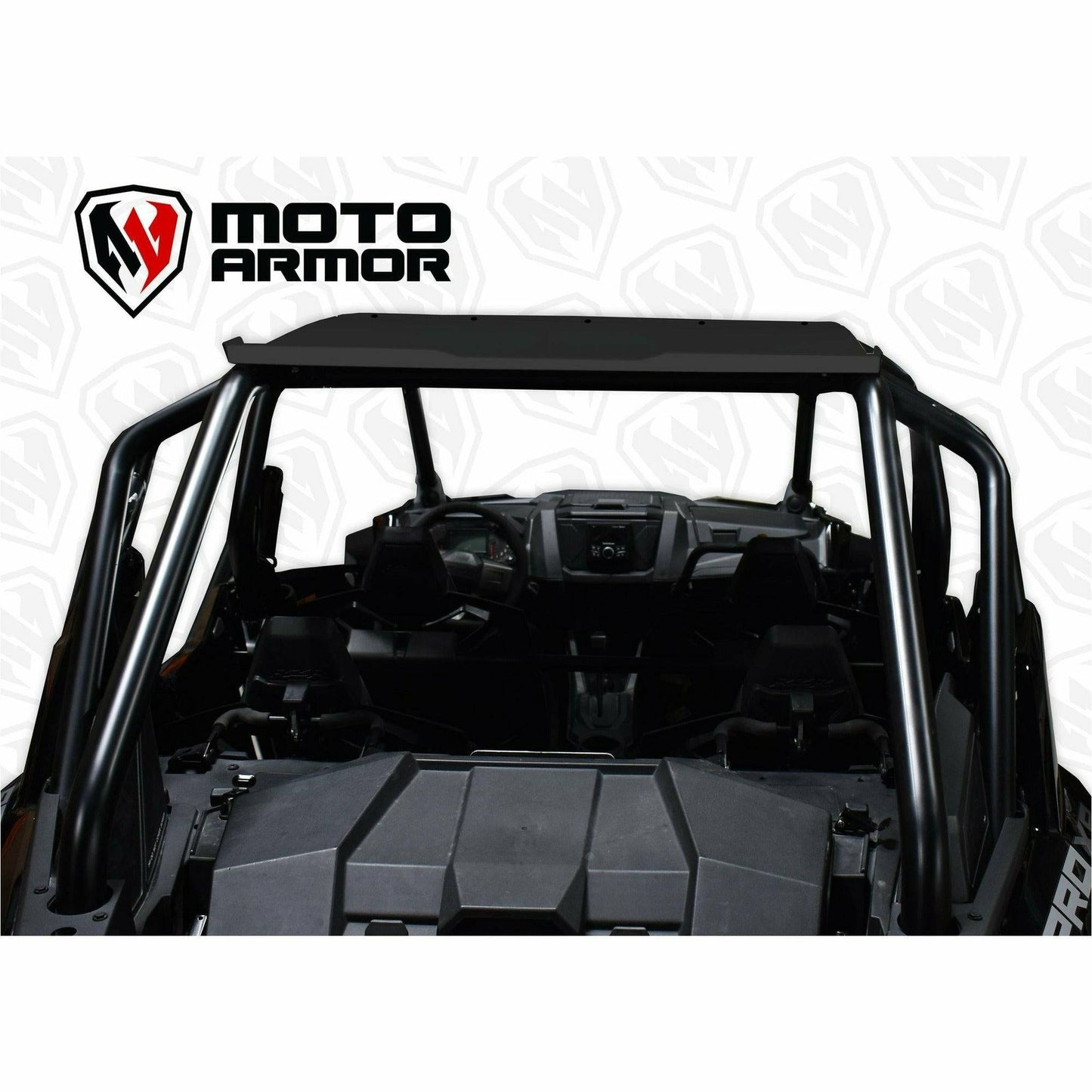 Moto Armor Polaris RZR Pro XP 4 / Turbo R 4 Aluminum Roof with Sunroof - MA-RZPRO-RF-4-AL-BLK